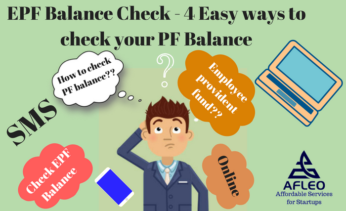 PF balance check