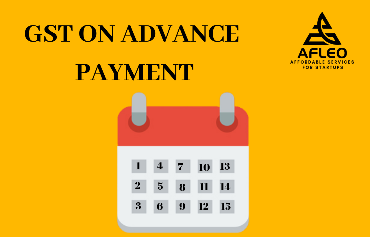GST on advance payment