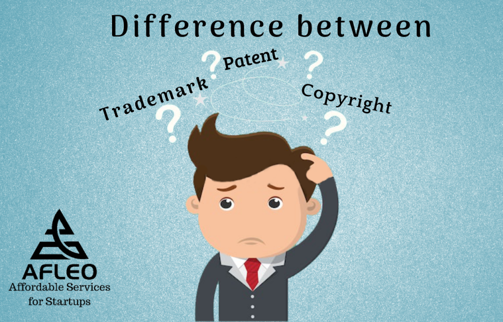 Difference between trademark and patent