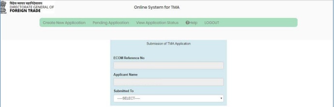 Submission of TMA Application- Transport and marketing assistance (TMA) scheme