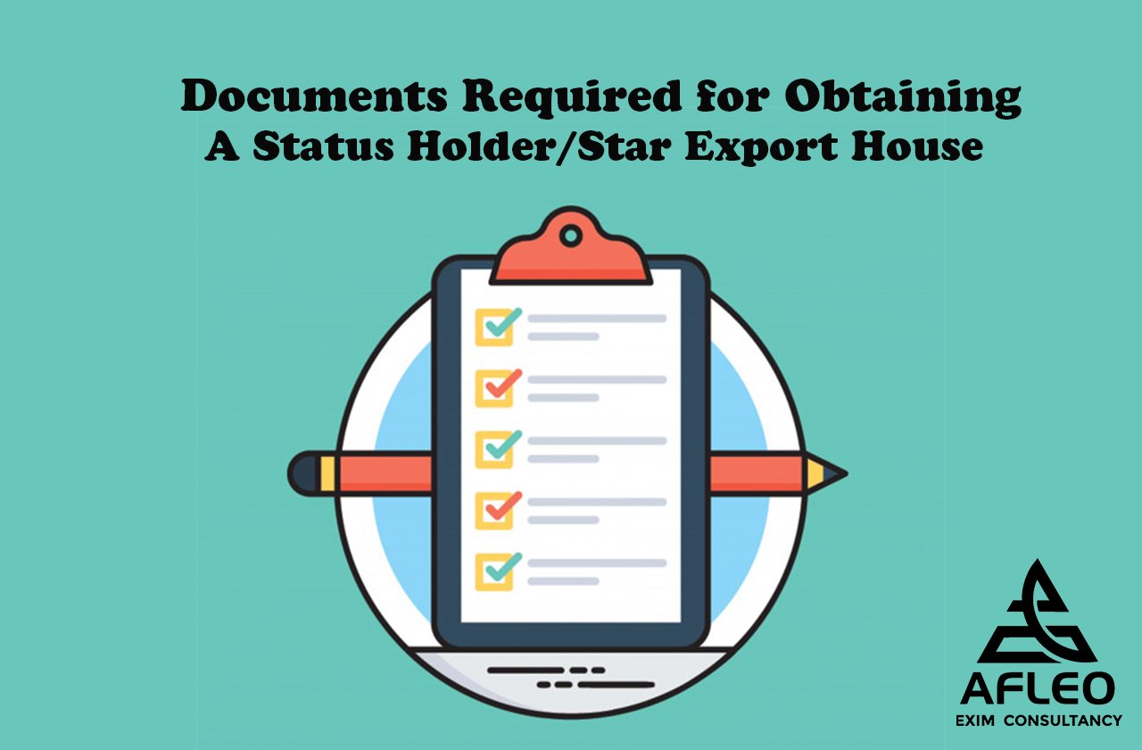 documents required for star export house