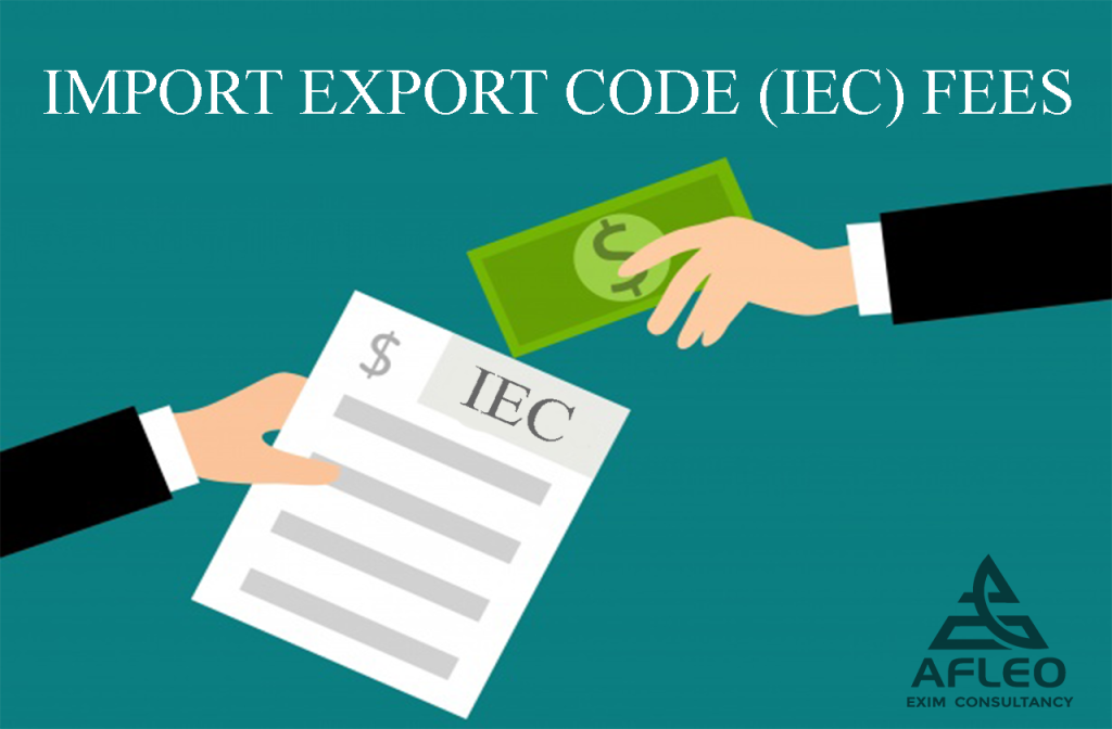 Import Export License Fees