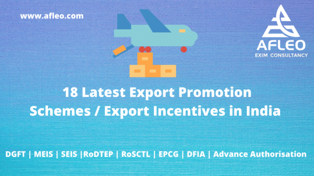 Export Incentives in India