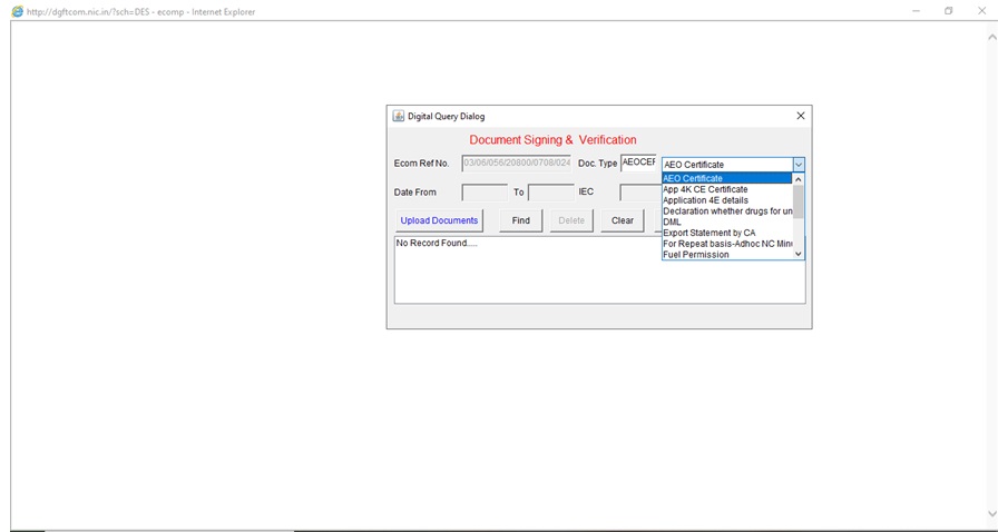 How to apply for Advance Authorisation online - Step 12