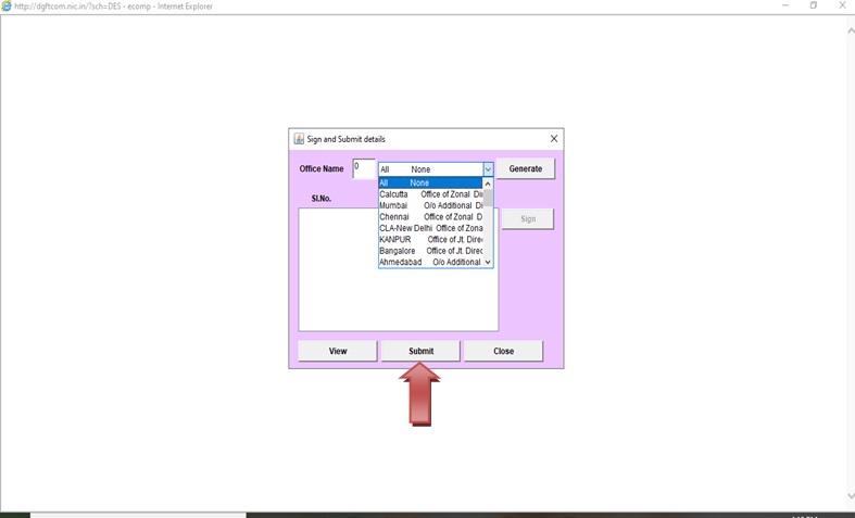 How to apply for Advance Authorisation online - Step 14