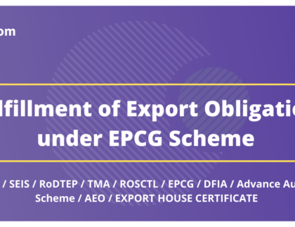 Non fulfillment of Export Obligation under EPCG Scheme final