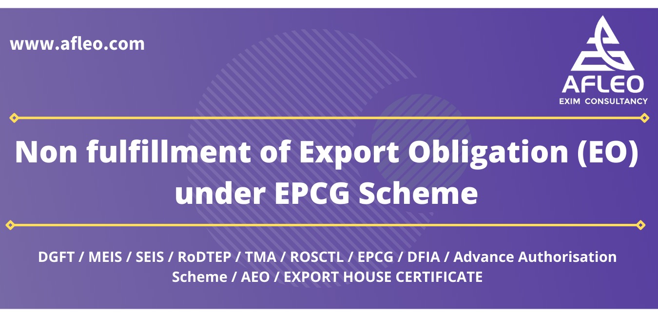 Non fulfillment of Export Obligation under EPCG Scheme final