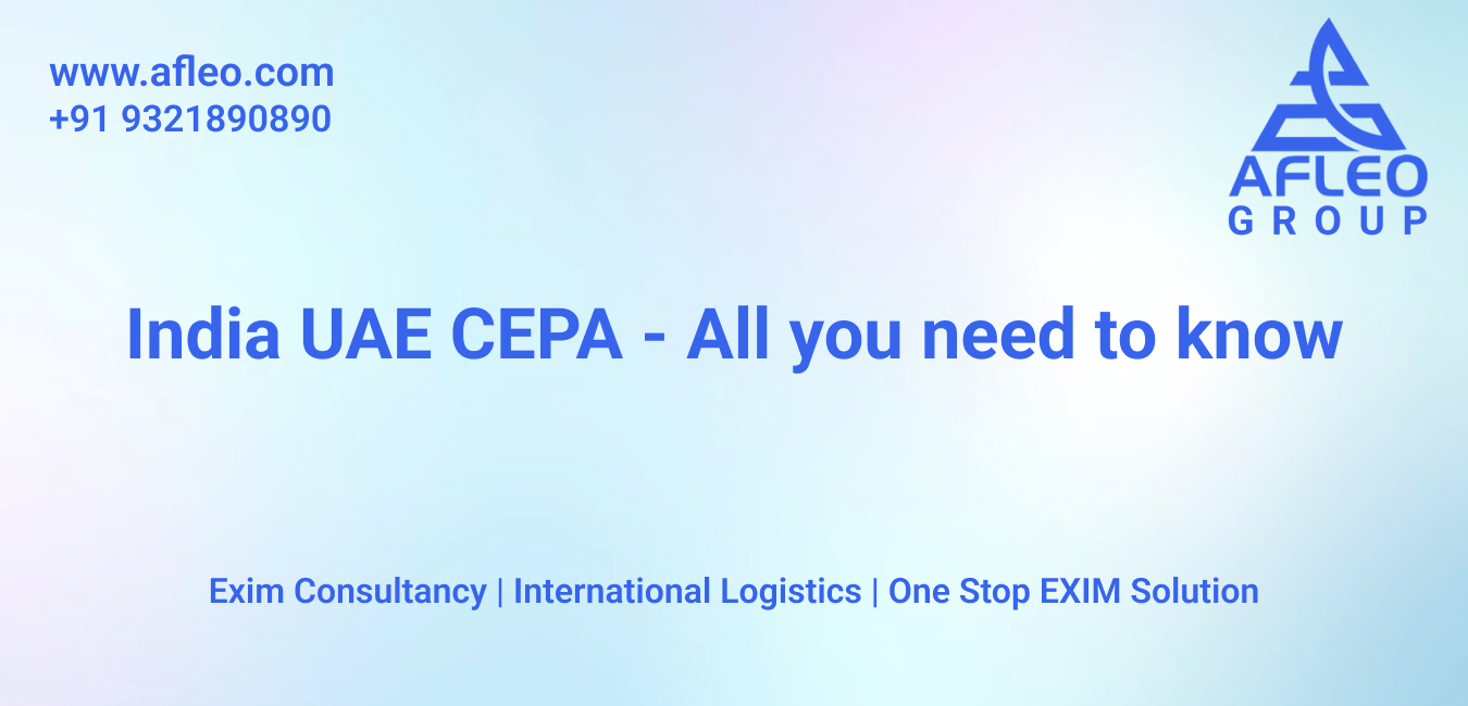 India UAE CEPA – CoO DGFT | Eligibility & Process